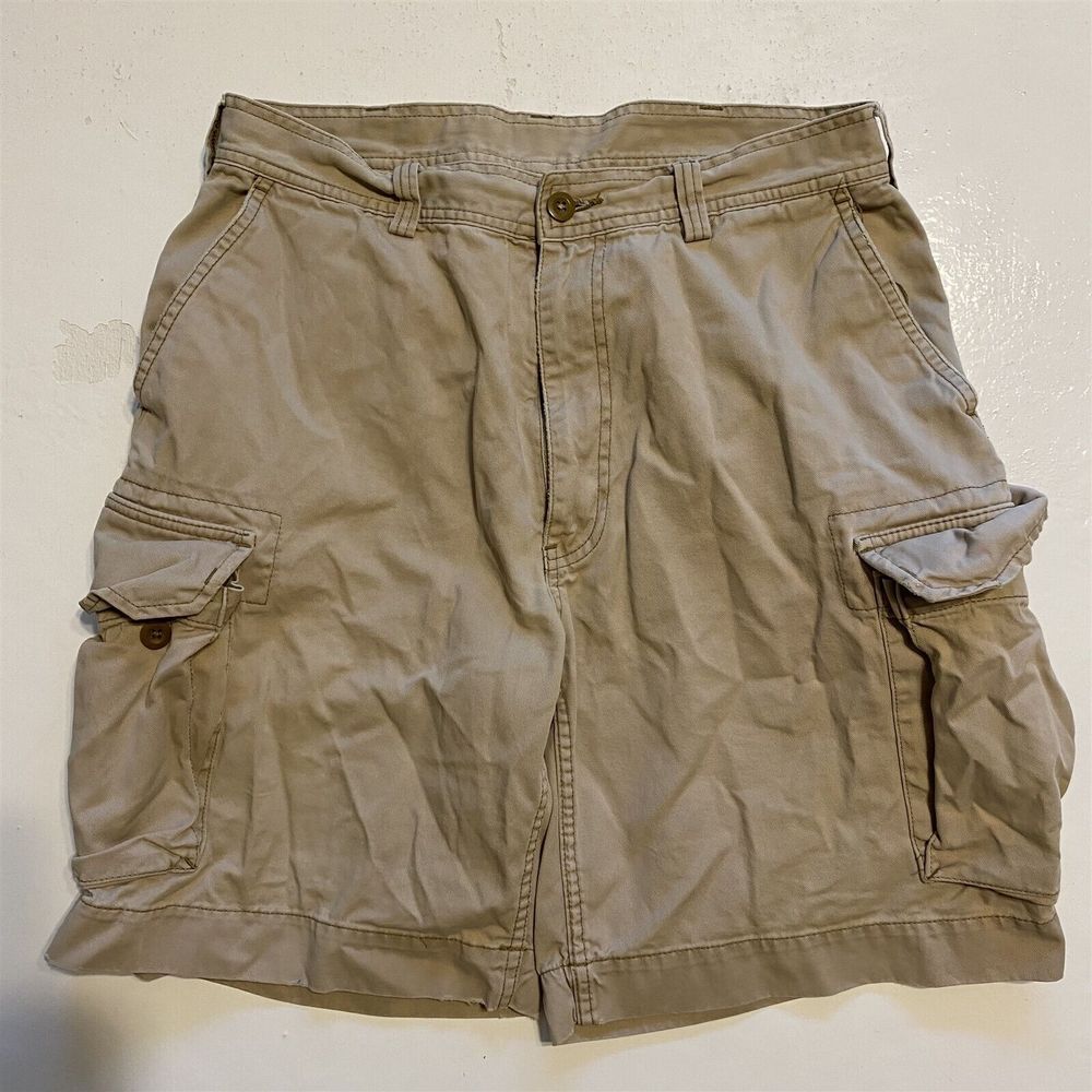 Polo Ralph Lauren 34 x 9" Khaki Heavy Twill Polo‎ 67 Chino Cargo Shorts